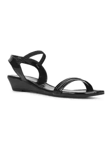 Bata Women's Slip-on Sandal - BLACK (3 UK) (5616219)