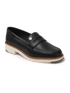 Carlton London Comfortable Fashion Sandal for Daily Use,Office Use,Casual Use,UK-7 Black