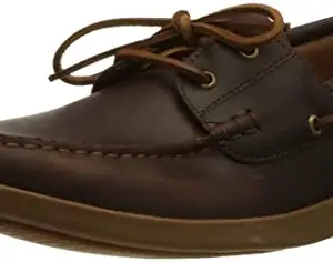 Clarks Ferius Coast Dark Tan Lea, 10