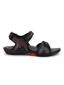 Bata Power Blaze Black Floaters - Ideal for Summer Adventures and Beach Days
