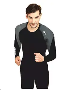 JUST RIDER Compression top for Swimming (GRET&Black, XL)