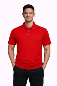 Walrus Men Stylish Solid Casual Polo Tshirt|Mars T Shirt with Pocket White Colour M Size|Breathable & Comfortable |Pack of 1|