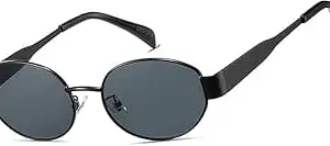 Visit the Legend Eyewear Store Retro Oval Sunglasses for Women Men Trendy Sun Glasses Classic Shade UV400 Protection