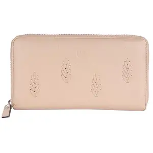 Leather Street Ladies Zip Round Wallet