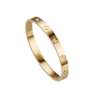 LifeLily Sparkling Crystal Accent Love Bracelet for women and girls, kada for women