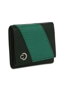 Caprese ZOEY WALLET SMALL TRIFOLD BOTTLE GREEN