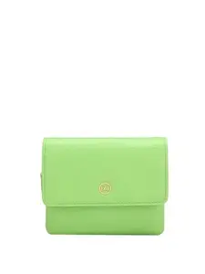 Da Milano Leather Card Holder for Men & for Women - Green