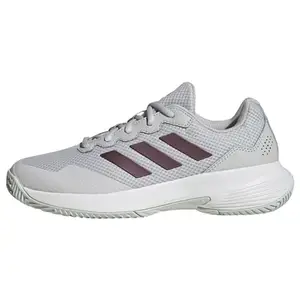 Adidas Women Mesh Gamecourt 2 W, Tennis Shoes, GREONE/AURMET/CWHITE, UK-3.5