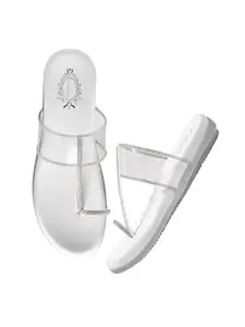 Shoetopia Stylish White Flats For Women & Girls /EU37