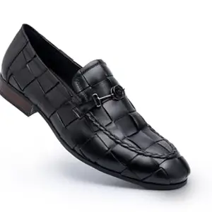 Pierre Cardin PC4014 Leather Formal Shoes for Men_Black_44