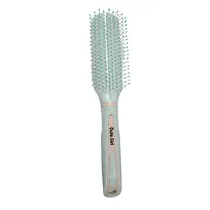 Doberyl Anti-Static Massage Oval Comb Round Hair Brush Hair Brush Detangling Brush Paddle Brush for Women Men Kid All Wet or Dry Hair's