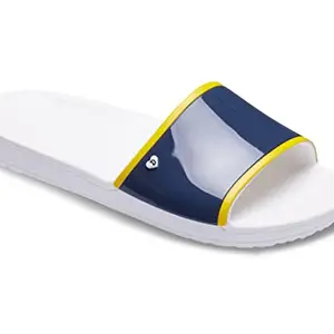 crocs Womens Drew X Sloane Slide W White/Navy, 9 UK