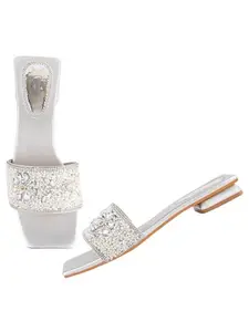 Shoetopia Women's Block Heel Sandal