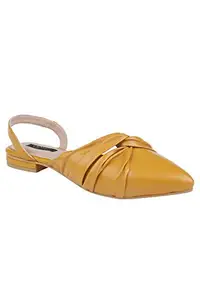 Aurelia Women's Mustard Fashion Sandals-3.5 Uk (36 Eu) (20Aua9Fw00004-019)