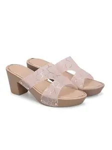 CLOG LONDON Womens Heels CLFO2453-BEIGE-36