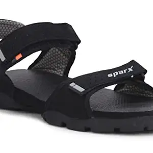 Sparx Men's Black Grey Sport Sandal (SS-119)