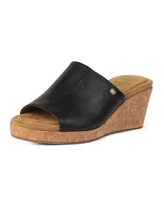 Hush Puppies Casual mule wedge heel sandals for Women