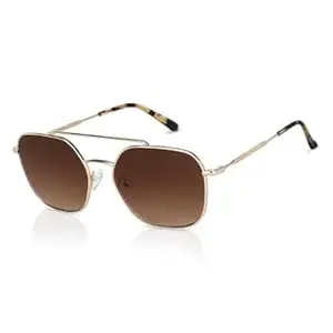 John Jacobs | Polarized & UV Protection Sunglasses For Men & Women | Full Rim Round Small (Size-50) JJ S12432-C1