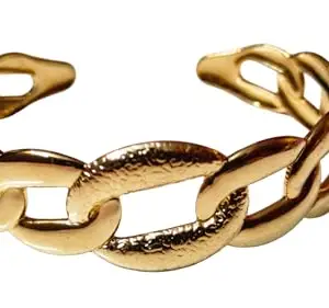 Chunky Chain Link Bracelet for Women, Fashion Statement Jewelry,chain style solid handcuff..trendy design, DEMI FYING JEWELLERY