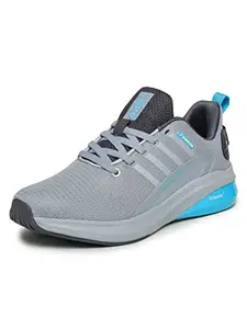 ABROS Men's ASSG1094 Running Shoes -L.Grey/D.Grey-9UK
