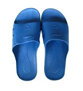 khushi ESD SAFE (Anti Static) Unisex ESD Slipper/Footwears , {Pack 1 Pair} (Blue, numeric_7)