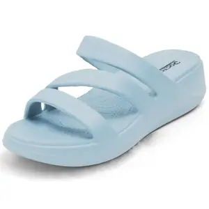 Doctor Health Women Ultra Soft Waterproof Flip Flops Slipper | Comfortable & Light Weight Cushion Footbed for Adult Slippers Mild Acupressure | Everyday wear