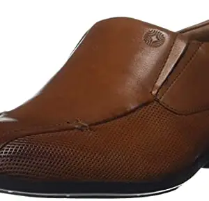 Ruosh Men's Tan/Light Brown Leather Formal Shoes-9 UK/India (43 EU) (1121046779_9)