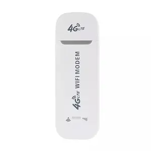 AUSHA AUSHA® USB 4G Fast LTE WiFi Wireless USB Dongle Stick with All SIM Network Support, Plug & Play Data Card with up to 150Mbps Data Speed Modem