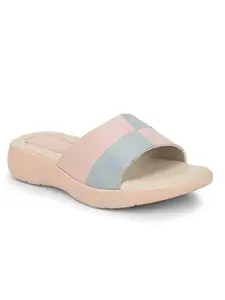 Liberty Women Dzl-836 Pink Fashion Slippers -6 UK(39 EU)
