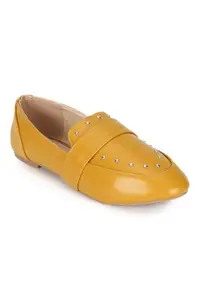 Allen Solly Women Yellow Casual Ballerinas