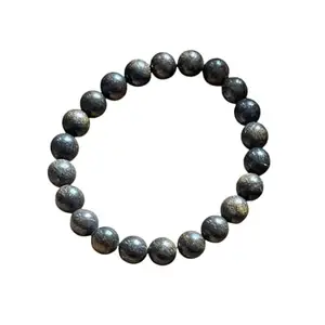Natural Bronzite Bracelet for Men Women – Healing Crystal Energy Stone Beads – Protection Grounding Handmade Jewelry