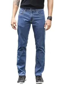 Thomas Scott Mens Mid Rise Clean Look Slim Fit Jeans