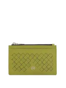 Da Milano Leather Card Holder for Men & for Women - Green