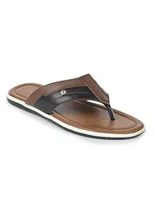 Liberty Men Lpm-157 Brown Casual Slippers -7 UK(41 EU)