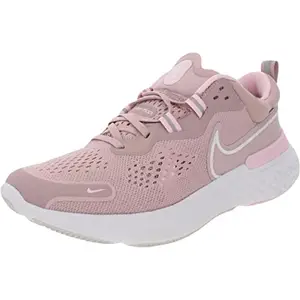 Nike Women's WMNS React Miler 2 Plmchk/White Running Shoe-4 Kids UK (CW7136-500)