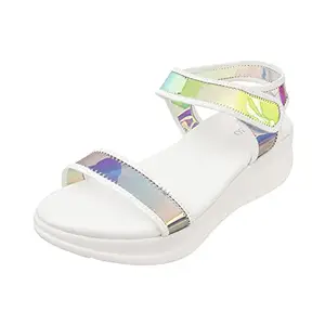 Metro Womens Synthetic White Sandals (Size (8 UK (41 EU))