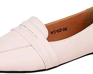 Amazon Brand - Symbol womens Natalie Salmon Pink Ballet Flat_3 UK (AW21- WS - 02)