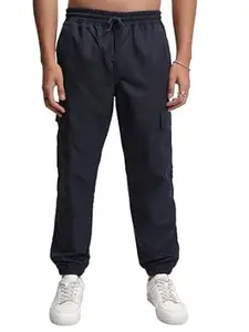Highlander Men's Cargo Jogger Trousers| Utility Pockets | Trouser for Men | Men Trousers