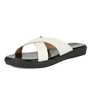 Soles White Fashion Sandals - 8 UK (41 EU) (200103A41)