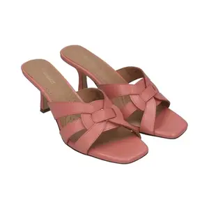 BAGATT Inola Women Red Leather Stelitoes Heels UK -5