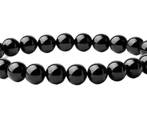 GtcGems AAA+++ High Grade Black Tourmaline Bracelet With Certificate Spiritual Use Black Tourmaline Bracelet Original Certified टूमलाइन ब्रेसलेट तुरमेलाइन ब्रेसलेट Black Tourmaline Adjustable Bracelet