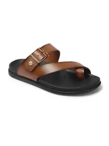 Carlton London Men Sandal,Tan,UK-7