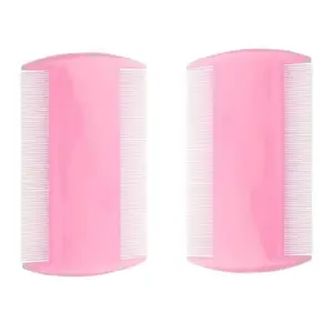 Pack Of 2, Multicolor - Small Teeth Lice nits removal comb