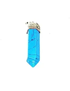 Hit Blue Turquoise Pencil Point Pendant