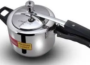 Carnival stainless steel regular model pressure cooker 3 ltr (inner lid) induction bottom