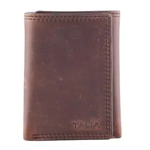 TALIA - Sienna Trifold with Center ID-Stylish Trifold Wallet, The Perfect Accessory for Modern Individuals Seeking Convenience, functionality, and Timeless Design.