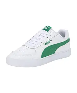 Puma Unisex-Adult Caven White-Amazon Green Sneaker - 3 UK (38081010)