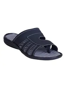 Ajanta Men's Black Outdoor Sandals - 7 UK (41 EU) (CG0897)