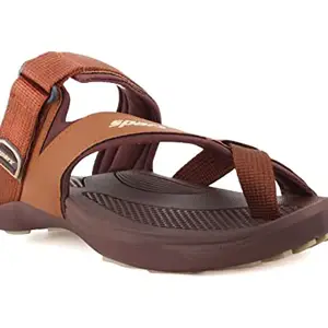Sparx Men's Brown Tan Slippers-10 Kids UK (SF0N57G)