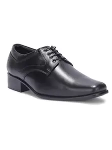 Liberty Men's Formal Lacing Derby Shoe (HIL-3) Black